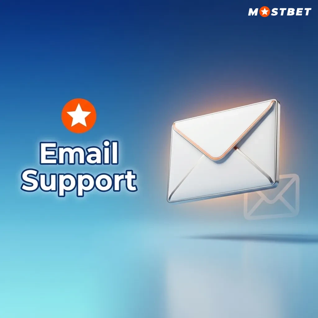 Illustration of a person writing a detailed support email on a laptop, with icons of documents, clock and message bubbles